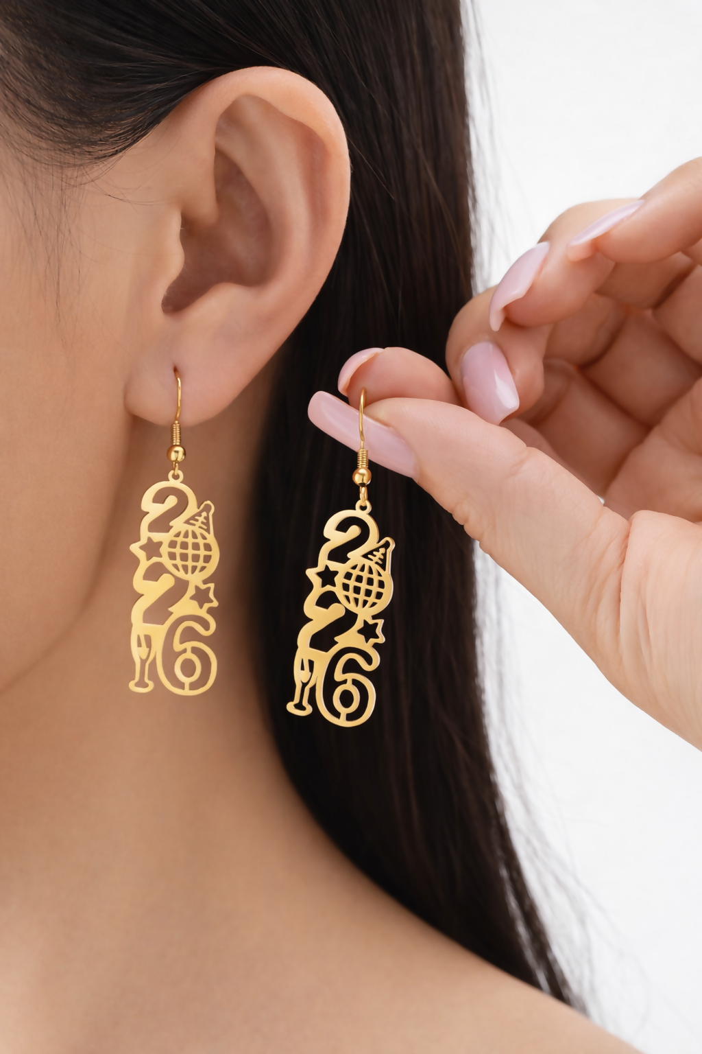Melo Jewelry 2026 Statement Earrings – Gold Chunky Hoop Earrings for Women