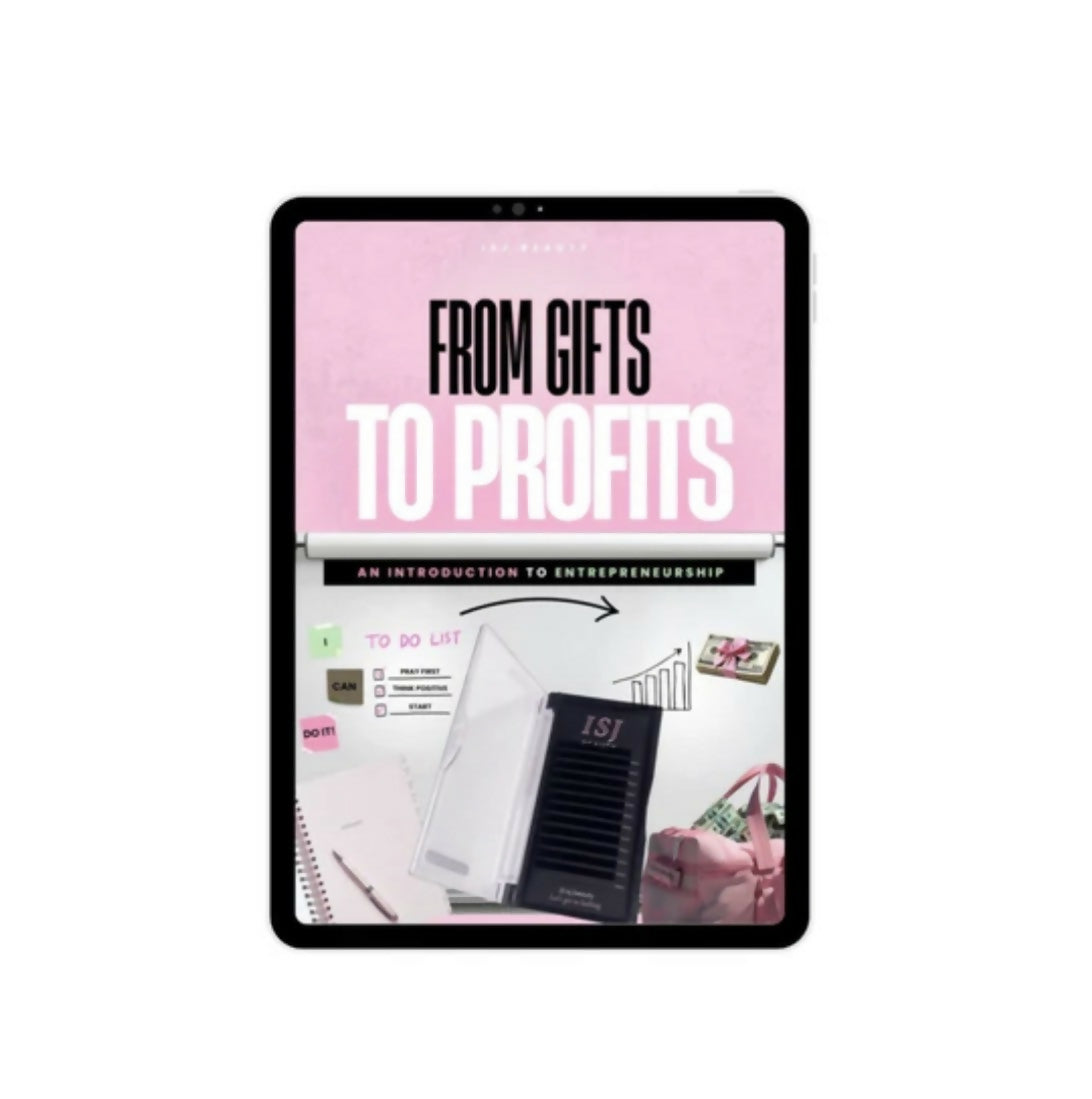 From Gifts To Profits Planner