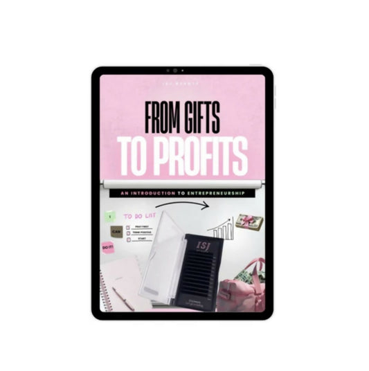 From Gifts To Profits Planner